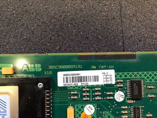 PM152 Płytka PCB ABB Płyta przetwarzania danych Części zamienne PLC 3BSE003643R1