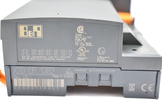 X20CP1382 ​​B&amp;R X20 PLC SYSTEM Moduł CPU Intel x86 400 MHz kompatybilny ze zintegrowanym procesorem I/O