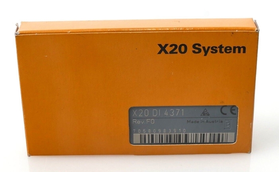 X20DI4371 Moduł we/wy B&amp;R X20 4 wejścia cyfrowe 24 VDC dla połączeń 3-przewodowych