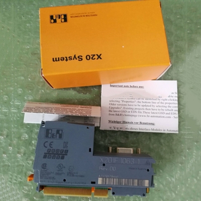 X20IF1063-1 Moduł interfejsu B&amp;R X20 Plc z interfejsem PROFIBUS DP V1