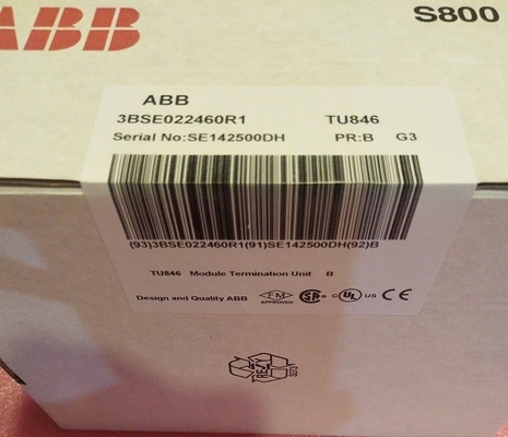 ABB TU846 3BSE022460R1 Advant 800xA Wspierające redundantne I/O. Pionowa montaż modułów