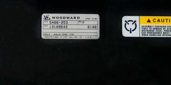 Woodward 5466-253 Analog Combo Module Moduł wejściowy/wyjściowy w magazynie