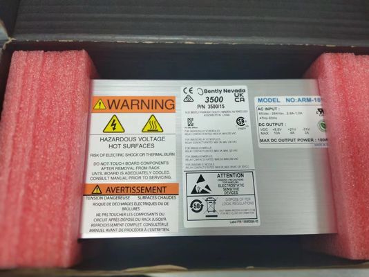 Bently Nevada 3500/15 106M1079-01 Zasilanie Uniwersalny moduł zasilania AC