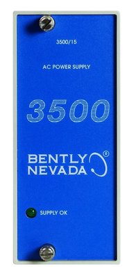 Bently Nevada 3500/15 127610-01 Zasoby prądu prądu prądu przemiennego i stałego
