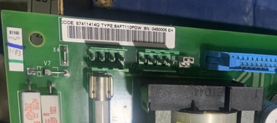 ABB SAFT 110 POW 57411414 Płyty zasilania W magazynie Nowy 57411414