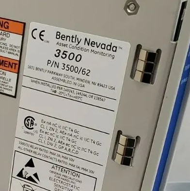 Bently Nevada 3500/62-01-00 163179-03 Monitor zmiennych procesowych