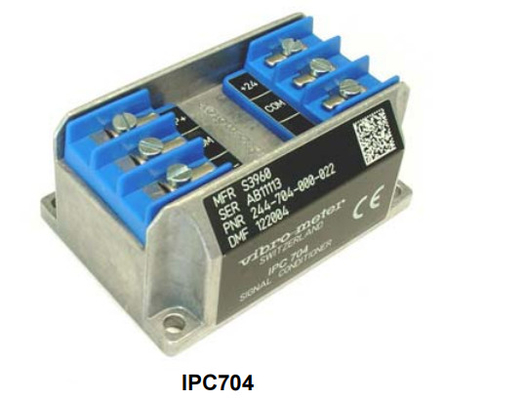 IPC704 244-704-000-511 Kondycjonator sygnału dla czujników wykorzystujących standardowe materiały piezoelektryczne