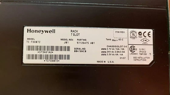 TC-FXX072 Honeywell 7 Sztuka karty stojak podwozia dla modułu DCS moduł PLC