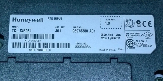 TC-IXR061 Moduł wejść analogowych Honeywell Experion Moduł DCS Moduł PLC
