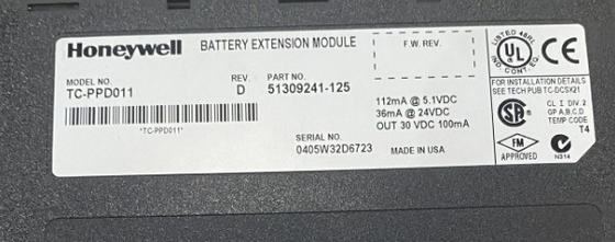 TC-PPD011 Honeywell Moduł rozszerzenia baterii Moduł cyfrowego wejścia