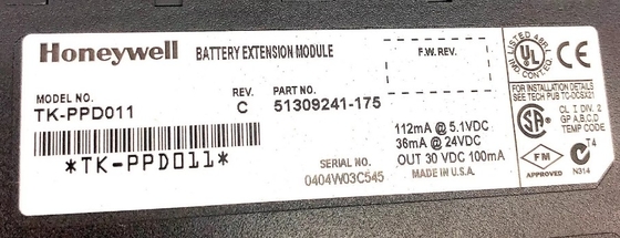 TK-PPD011 Moduł rozszerzenia baterii Honeywell Rev C. Moduł sterujący PLC