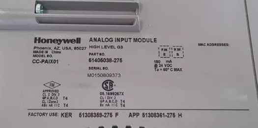 CC-PAIX01 Honeywell Analog Input Module For PLC Module całkowicie nowy i oryginalny pakiet