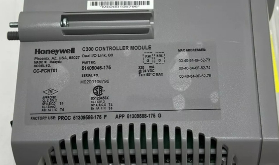 CC-PCNT01 Honeywell C300 Moduł kontrolera DCS Parts Moduł PLC