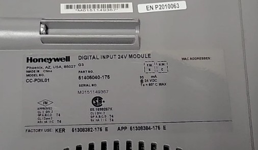 CC-PDIL01 Honeywell Moduł wejścia cyfrowego 24 V Zupełnie nowy z roczną gwarancją