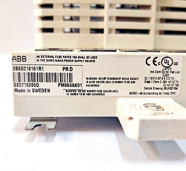 ABB PM864AK01 3BSE018161R1 AC 800M Jednostka procesora Moduł I/O CPU