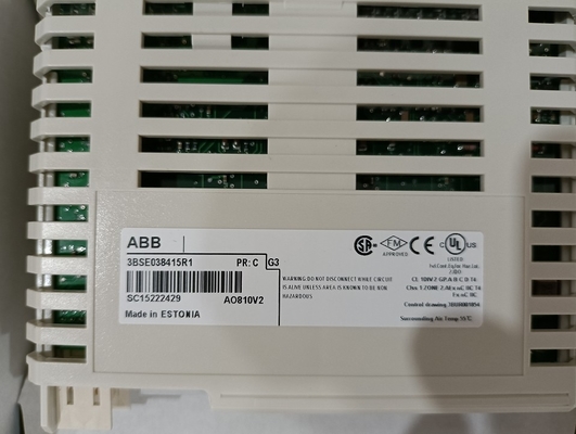 ABB AO810V2 3BSE038415R1 Analogiczny moduł wyjściowy S800 moduł I/O 8 kanałów