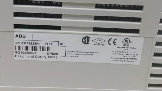 ABB DP820 3BSE013228R1 Licznik pulsu RS-422 Moduł DCS Części na zapas