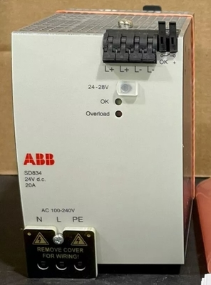 ABB SD834 3BSC610067R1 Zasilanie S800 Moduł I/O DCS Części w magazynie