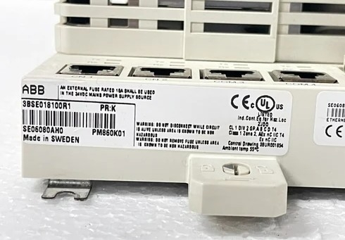 ABB PM860K01 3BSE018100R1 Procesor Unit Kit AC 800M PLC Module W magazynie