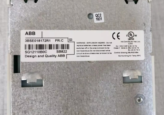 ABB SB822 3BSE018172R1 Moduł I/O z akumulatorem do ładowania S800