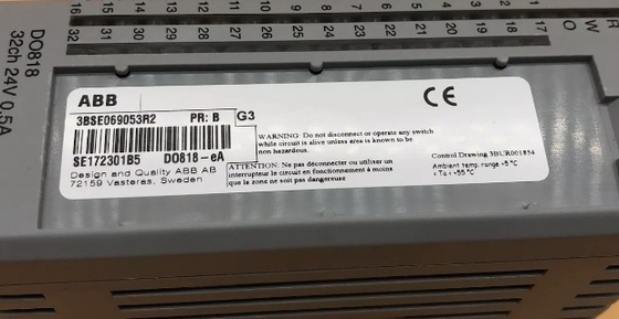ABB DO818 3BSE069053R1 32 kanałowy cyfrowy wyjście 24V moduł sterowania