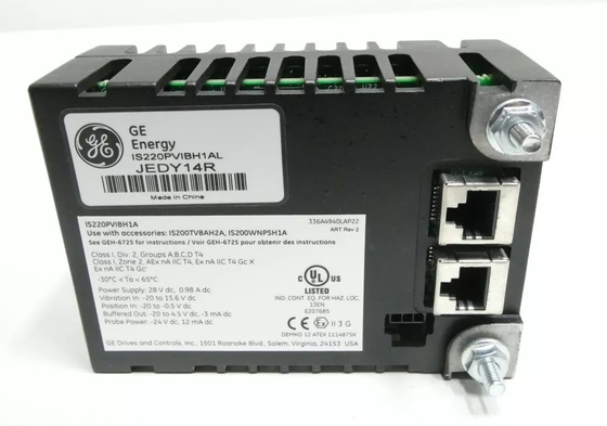 GE IS220PVIBH1A Vibration I/O Pack BPPB Mark VIE System sterowania