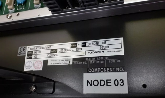 ANB10D-420 YOKOGAWA ESB Bus Node Units Powierzchniowa jednostka sterowania N-IO/FIO System Analogiczny moduł sygnału I/O Podwójnie redundantny