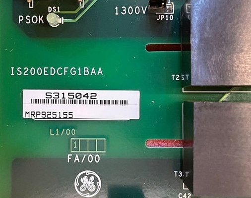 IS200EDCFG1B GE EX2100 Feedback Direct DC Exciter Card Pole napięcie i prąd pola
