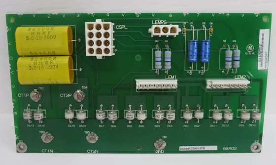 DS200FCSAG1A GE Current Sensing Feedback Board Mark V Systemy sterowania turbinami