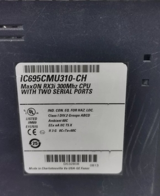 IC695CMU310 GE PAC Systems RX3i Max-ON Hot-Standby Redundancy CPU Redundancy Using Two RX3i Systems