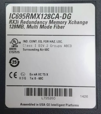 IC695RMX128 GE PAC Systems RX3i Jednorazowy moduł wymiany pamięci