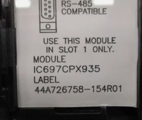IC697CPX935 GE Single Slot CPU z trzema portami seryjnymi 32-bitowa centralna jednostka przetwarzania