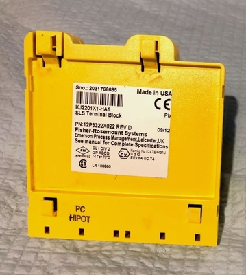 KJ2201X1-HA1 12P3322X022 EMERSON Automation System System Module Blok terminalu