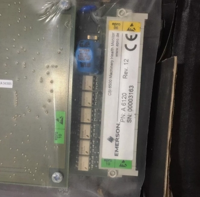 A6120 Emerson Case Monitor drgań sejsmicznych