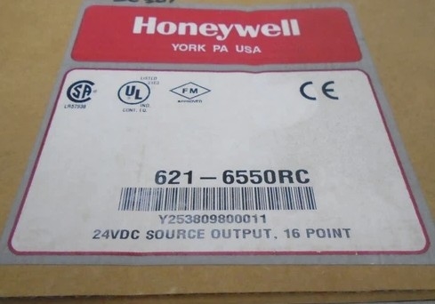 Honeywell 621-6550RC PLC Moduł 24Vdc 16-punktowa płyta wyjściowa źródła