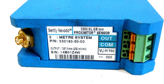 330180-50-00 Bently Nevada Proximitor Sensor 3300 XL 5/8 MM Moduł preprocesorowy