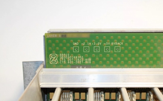 RF533 3BSE014227R1 BB510 3BSE001693R2 ABB Subrack 12SU Włączając płaszczyznę tylną