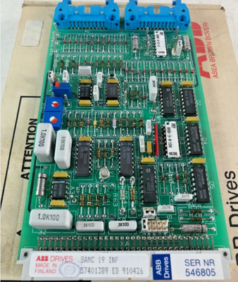 SAMC 19 INF 57401389 ABB Mikroprocesor Karta interfejsu