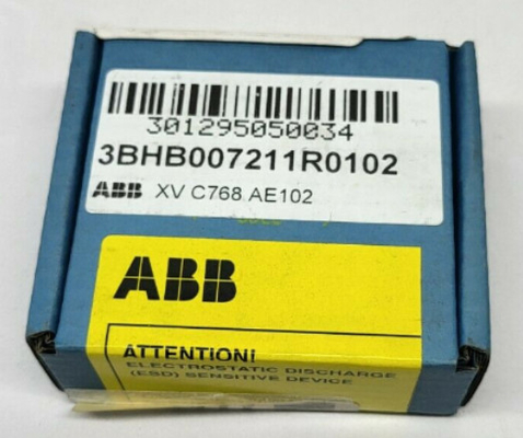 XVC768AE102 3BHB007211R0102 ABB SKALA, Obecne miary
