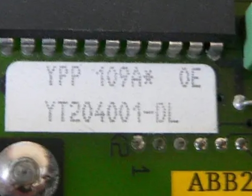 YPP109A YT204001-HS Tablica sterowania prędkością ABB