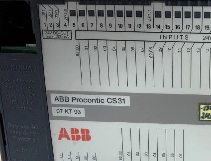 07KT93 GJR5251300R0101 ABB Centralna Jednostka Przetwarzania