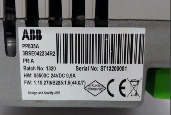 PP835A 3BSE042234R2 Panel dotykowy ABB