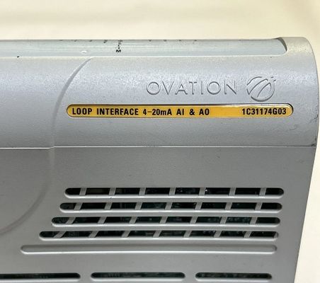 1C31174G03 Westinghouse Ovation PLC Loop Interface Module LOOP INTERFACE 4-20MA AI & AO NSNP
