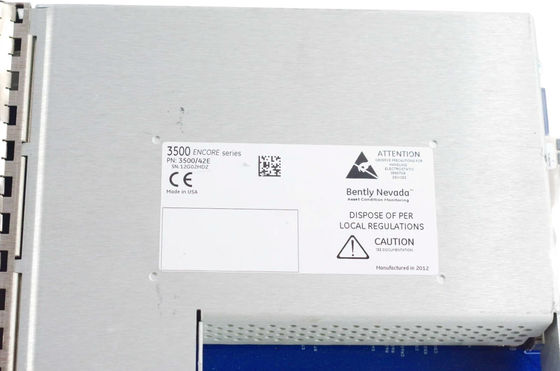 Bently Nevada 3500/42E Moduł wzmocnionego monitora wibracji 4-kanałowy Monitor zgodny ze standardami API 670