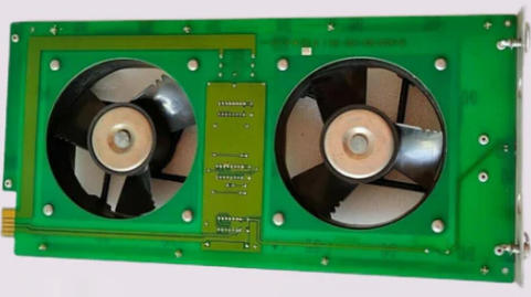 51400646-100 Moduł montażowy wentylatora obudowy Honeywell z 5 szczelinami