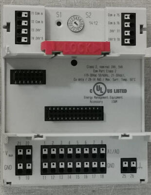 Honeywell XS821-22 24Vdc 110mA Floating Output Terminal Socket z modułem i konstrukcją oddzielenia podstawy