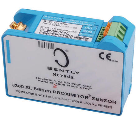 Bently Nevada 330180-50-00 3300 XL Series Proximitor Sensor z instalacją DIN Rail i 12 miesięczną gwarancją