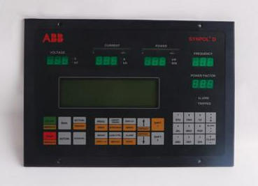 CMA130 3DDE300410 Wyświetlacz klasy przemysłowej ABB Panel przedni Zgodny z systemem Synpol D Wymiary 16*16*12cm