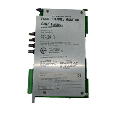 132419-01 Bently Nevada Parts 2201 System monitorowania Czterokanałowy monitor