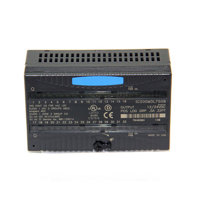 IC200MDL750 GE Fanuc PLC VersaMax Moduł wyjść logicznych dodatnich 12/24VDC Logika POS zgrupowana 5A 32PT